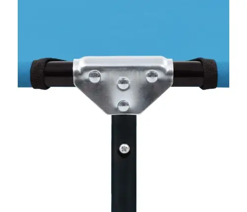 Saliekams Sauļošanās Zvilnis, Tērauds, Tirkīzzils Vidaxl