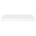 Sienas Plaukts, Balts, 60X23,5X3,8 Cm, Mdf Vidaxl