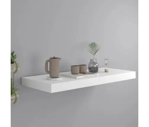 Seinariiul, Valge, 60 X 23,5 X 3,8 Cm Mdf