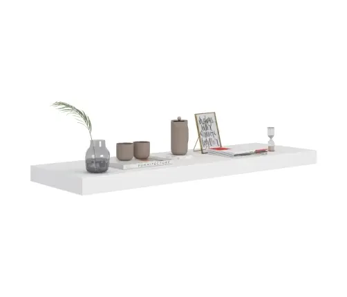 Seinariiul, Valge, 80 X 23,5 X 3,8 Cm Mdf