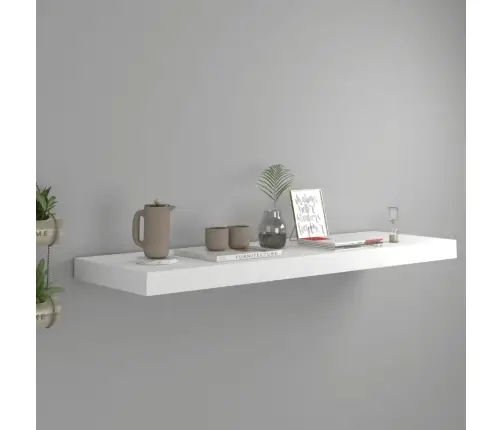 Seinariiul, Valge, 80 X 23,5 X 3,8 Cm Mdf