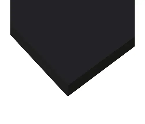 Seinariiulid, 2 Tk, Must, 40 X 23 X 3,8 Cm Mdf