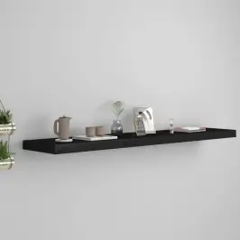 Seinariiul, Must, 120 X 23,5 X 3,8 Cm Mdf