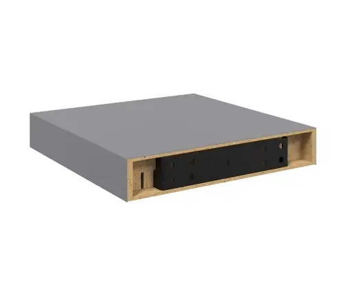 Seinariiulid, 4 Tk, Hall, 23 X 23,5 X 3,8 Cm Mdf