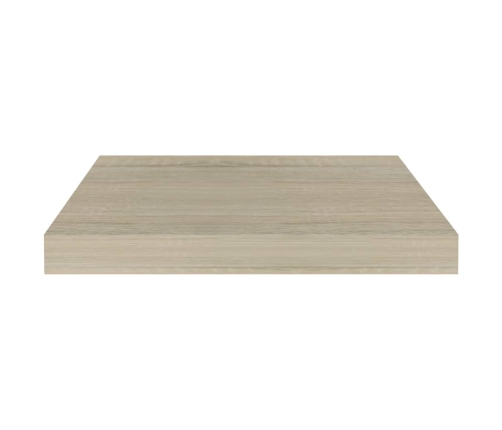 Sienas Plaukts, Ozolkoka Krāsā, 40X23X3,8 Cm, Mdf Vidaxl