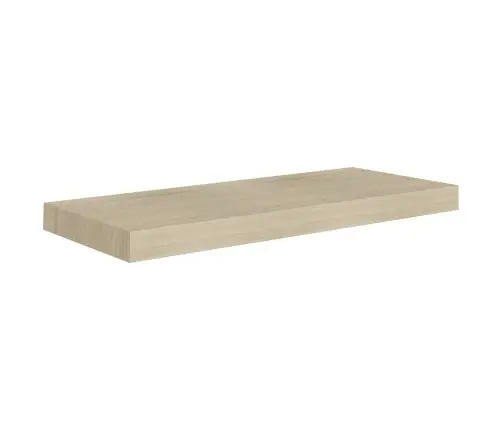 Pakabinamos Lentynos, 4Vnt., Ąžuolo, 60X23,5X3,8cm Mdf