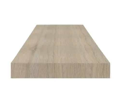 Pakabinamos Lentynos, 4Vnt., Ąžuolo, 80X23,5X3,8cm Mdf