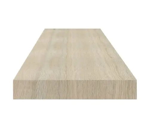 Sienas Plaukts, Ozolkoka Krāsā, 90X23,5X3,8 Cm, Mdf Vidaxl