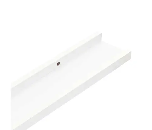 Pildiraami Seinariiulid 2 Tk, Valge, 40 X 9 X 3 Cm Mdf