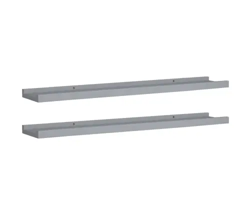 Pildiraami Seinariiulid 2 Tk, Hall, 80 X 9 X 3 Cm Mdf