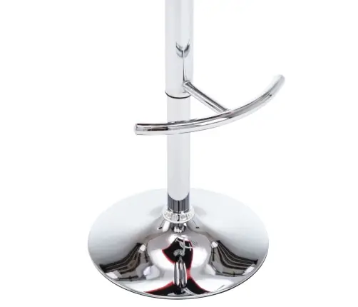 Baro Taburetės, 2Vnt., Raudonos, Dirbtinė Oda