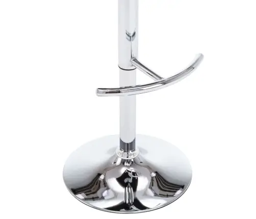 Baro Taburetės, 2 Vnt., Rudos Spalvos, Dirbtinė Oda