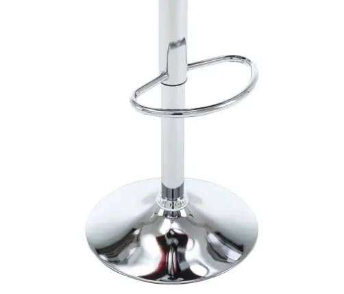 Bāra Krēsli, 2 Gab., Balta Mākslīgā Āda Vidaxl