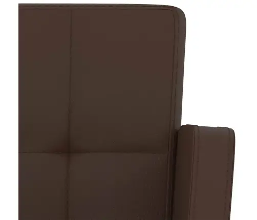 Bāra Krēsli, 2 Gab., Brūna Mākslīgā Āda Vidaxl