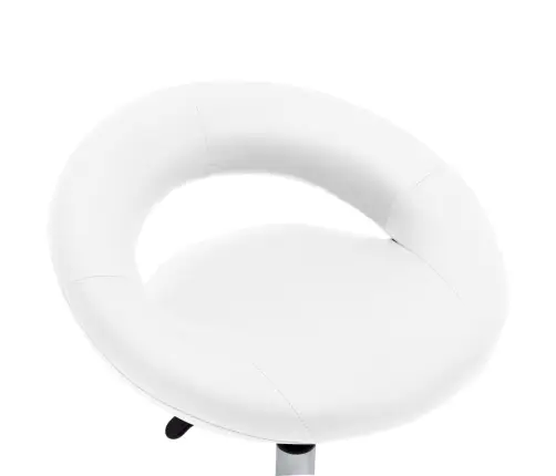 Grozāms Darba Krēsls, Balta Mākslīgā Āda Vidaxl