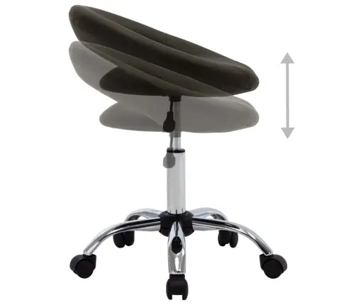 Grozāms Darba Krēsls, Brūna Mākslīgā Āda Vidaxl