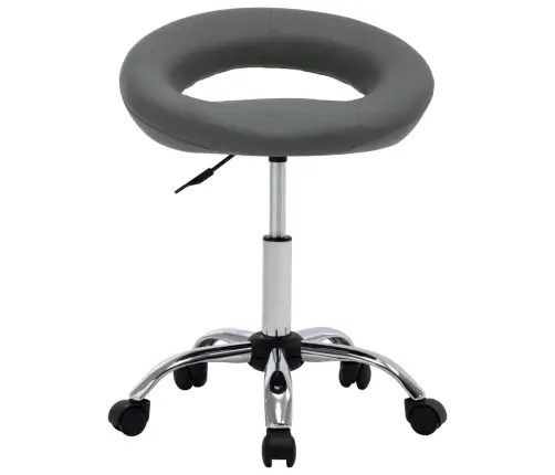 Ratastega Töötool, Hall, Kunstnahk