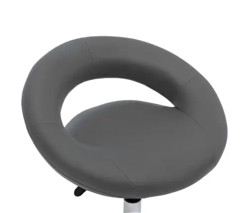 Ratastega Töötool, Hall, Kunstnahk