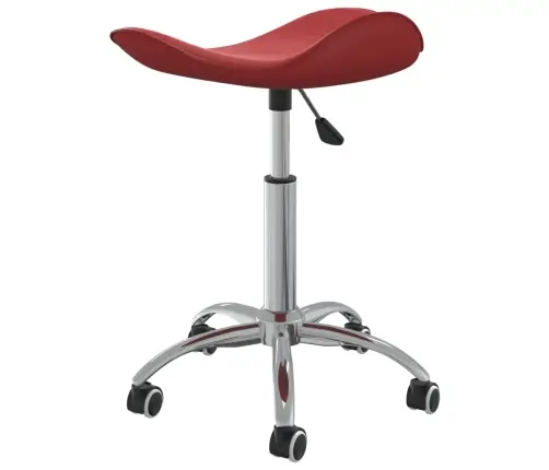 Salona Krēsls, Vīnsarkana Mākslīgā Āda  Vidaxl