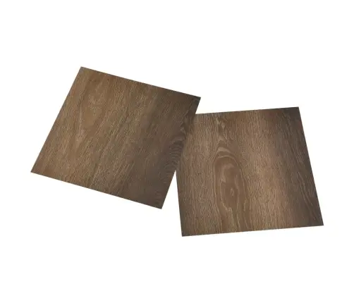 Grīdas Flīzes, 55 Gab., Pašlīmējošas, 5,11 M², Pvc, Brūnas Vidaxl