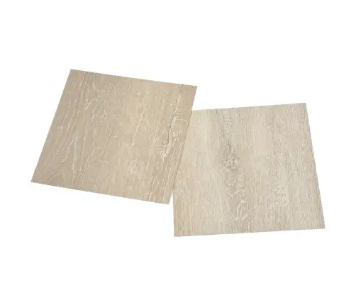 Grīdas Flīzes, 55 Gab., Pašlīmējošas, 5,11 M², Pvc, Bēšas Vidaxl