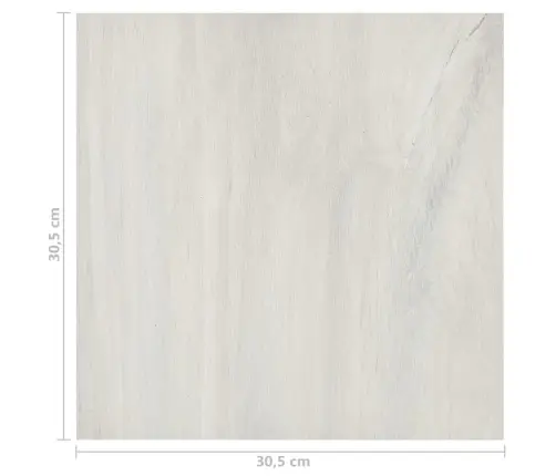 Iseliimuvad Põrandaplaadid, 55 Tk, Pvc, 5,11 M², Kreemjas