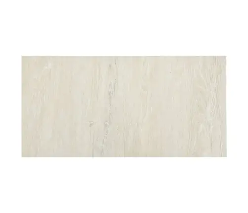 Grīdas Flīzes, 55 Gab., Pašlīmējošas, 5,11 M², Pvc, Krēmkrāsā Vidaxl