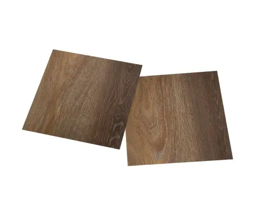Grīdas Flīzes, 55 Gab., Pašlīmējošas, 5,11 M², Pvc, Brūnas Vidaxl