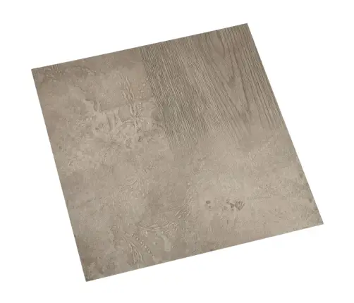 Grīdas Flīzes, 55 Gab., Pašlīmējošas, 5,11 M², Pvc, Pelēkas Vidaxl