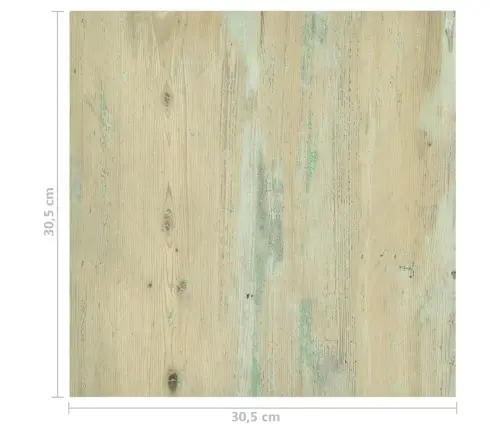 Grīdas Flīzes, 55 Gab., Pašlīmējošas, 5,11 M², Pvc, Brūnas Vidaxl