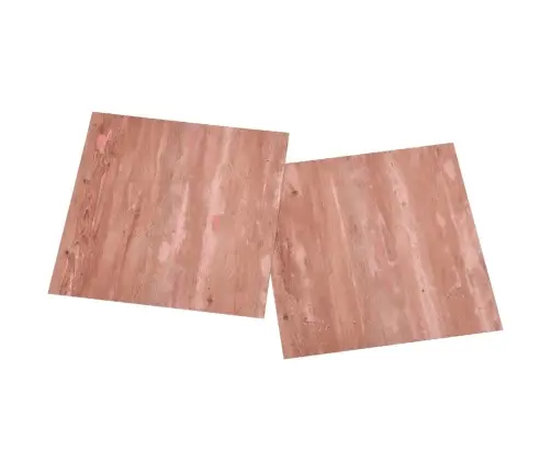 Grīdas Flīzes, 55 Gab., Pašlīmējošas, 5,11 M², Pvc, Sarkanas Vidaxl