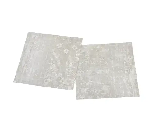 Grīdas Flīzes, 55 Gab., Pašlīmējošas, 5,11 M², Pvc, Pelēkas Vidaxl
