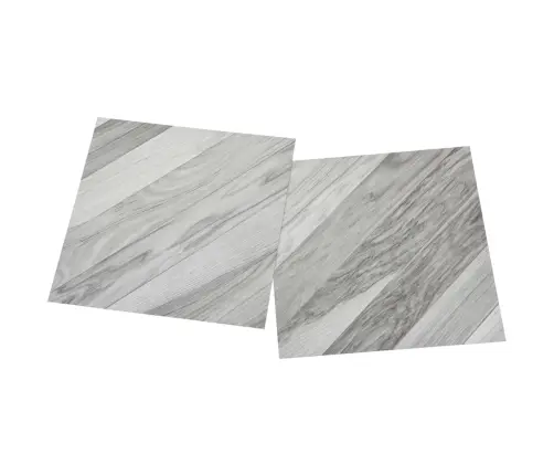Grīdas Flīzes, 55 Gab., Pašlīmējošas, 5,11 M², Pvc, Pelēkas Vidaxl
