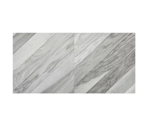 Grīdas Flīzes, 55 Gab., Pašlīmējošas, 5,11 M², Pvc, Pelēkas Vidaxl