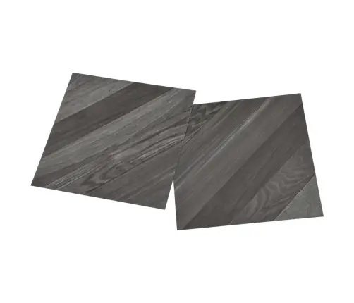 Grīdas Flīzes, 55 Gab., Pašlīmējošas, 5,11 M², Pvc, Pelēkas Vidaxl