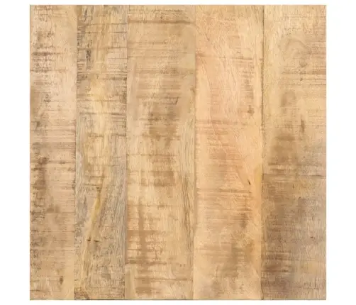 Šoninis Staliukas Su Ratukais, 40X40X42cm Mango Mediena