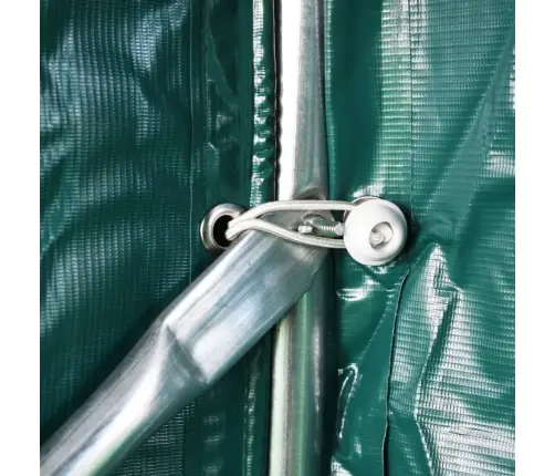 Garāžas Telts, Pvc, 2,4X2,4 M, Zaļa Vidaxl