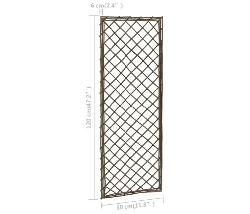 Võreaiad 6 Tk, 30 X 120 cm Paju