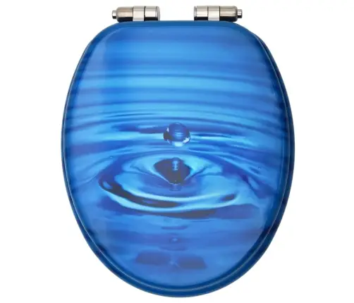 Wc Prill-Lauad Pehmelt Sulguva Kaanega 2 Tk Mdf Sinine Veetilk