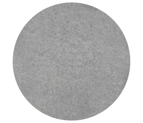 Mākslīgais Zālājs Ar Radzēm, 95 Cm, Pelēks, Apaļš Vidaxl