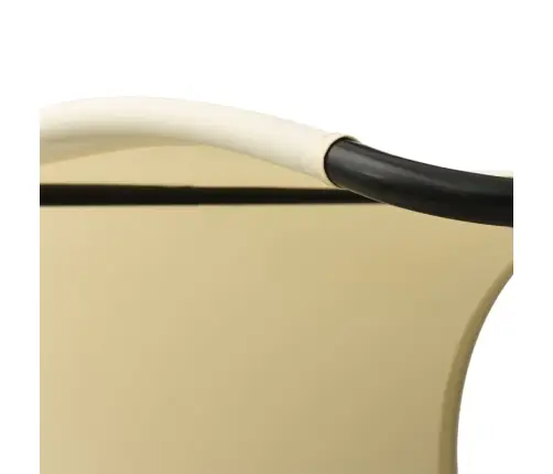 Divvietīgs Sauļošanās Zvilnis Ar Jumtiņu, Zaļš, Krēmkrāsas Vidaxl