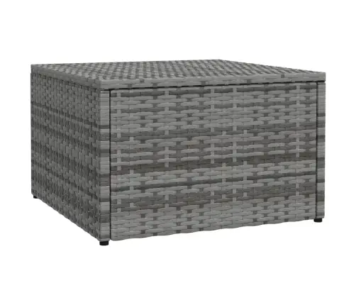 Dārza Sols Ar Matraci, Pelēka Pe Rotangpalma Vidaxl