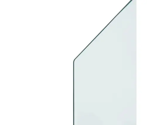 Kamīna Plāksne, Sešstūra Forma, Stikls, 80X60 Cm Vidaxl