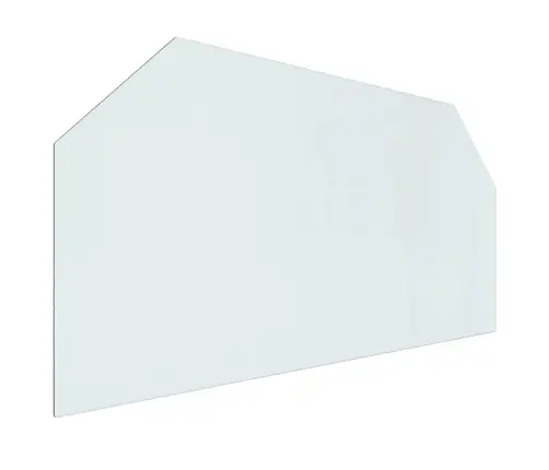 Kamīna Plāksne, Sešstūra Forma, Stikls, 120X60 Cm Vidaxl