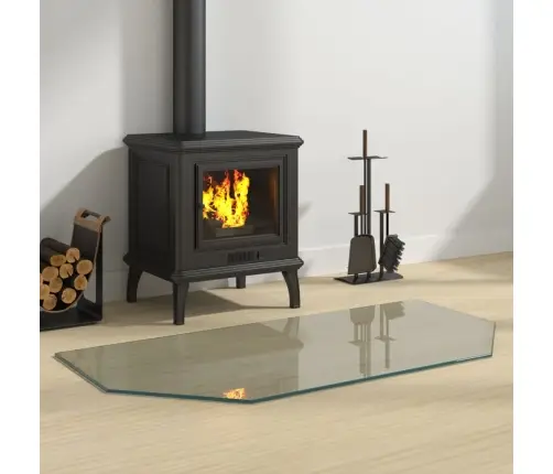 Židinio Stiklo Plokštė, 100X50cm Šešiakampė