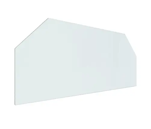 Kaminaesine Klaasplaat, Kuusnurk, 120X50 Cm