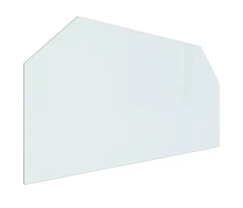 Kamīna Plāksne, Sešstūra Forma, Stikls, 120X60 Cm Vidaxl