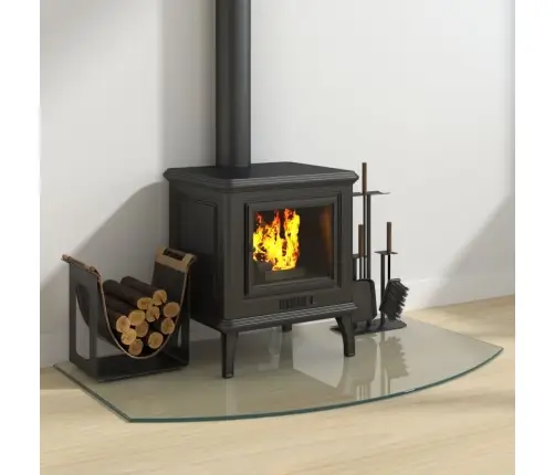 Kamīna Plāksne, Stikls, 100X60 Cm Vidaxl