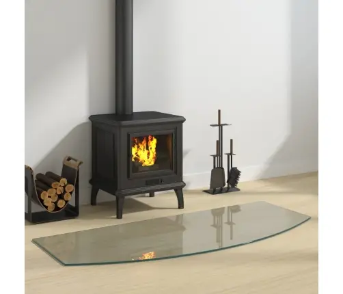 Kamīna Plāksne, Stikls, 120X50 Cm Vidaxl