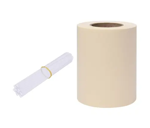 Dārza Aizslietnis, Pvc, 35X0,19 M, Krēmkrāsa  Vidaxl